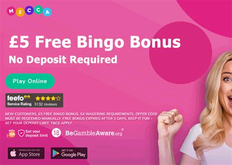 bonus code for mecca bingo